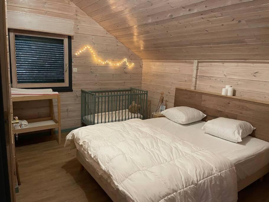 Le Chalet Blanc De Gerardmer Avec Spa Exterior photo