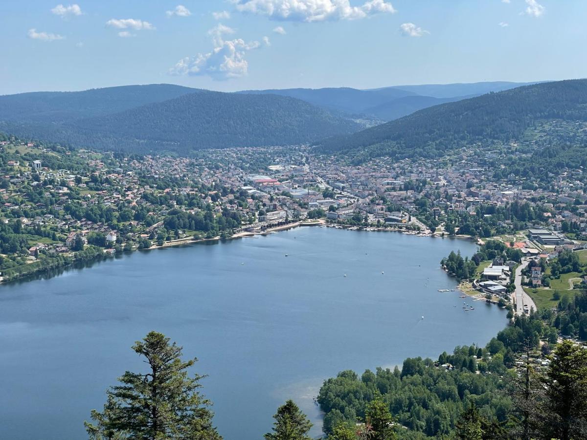 Le Chalet Blanc De Gerardmer Avec Spa Exterior photo